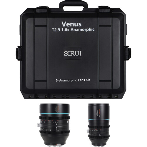 Sirui T2.9 1.6x Full-Frame Anamorphic 2-Lens Set (35 & 100mm E-Mount)