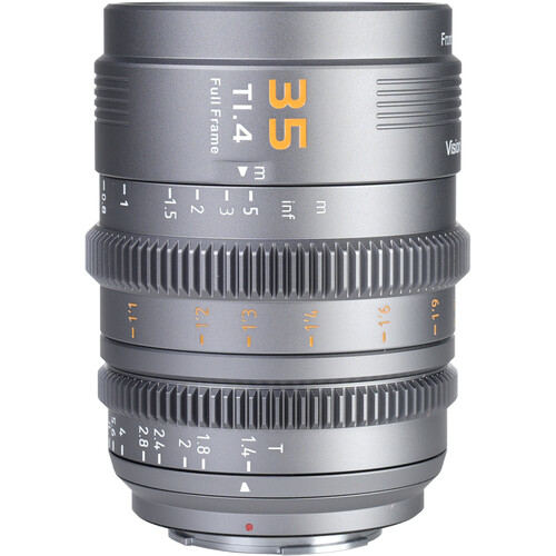 Sirui VP-1 Vision Prime 35mm T1.4 Full-Frame Cine Lens (Multi-Mount Metal Gray)