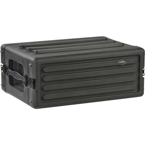 SKB 4U Roto Shallow Rack Case with Steel Rails
