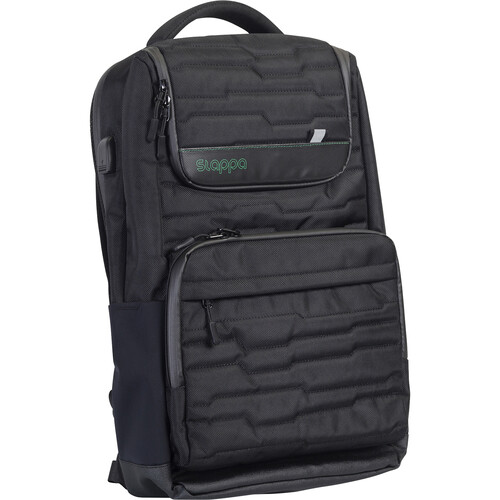 SLAPPA Gamma Series Gaming Laptop Backpack (Tech Pattern)