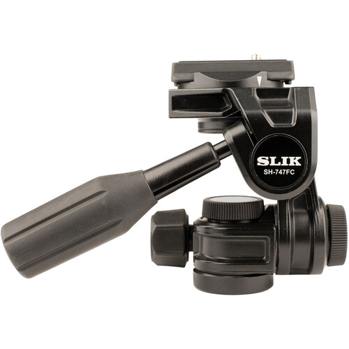 Slik SH-747FC 3-Way Pan-Tilt Head with :