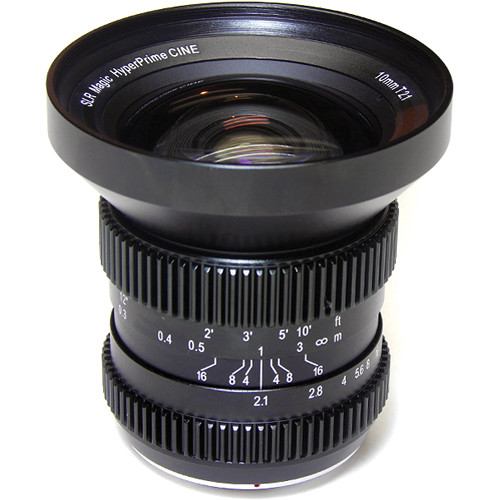SLR Magic 10mm T2.1 Hyperprime Cine Lens (MFT Mount) SLR-1021MFT