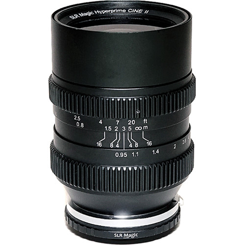 SLR Magic Cine 35mm T0.95 Mark II Lens with Fuji X Mount