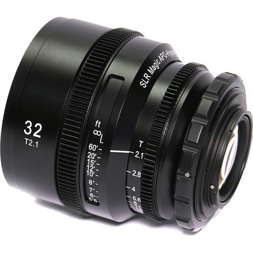 SLR Magic APO HyperPrime CINE 32mm T2.1 Lens (PL Mount&nbspwith EF-Mount Adapter)