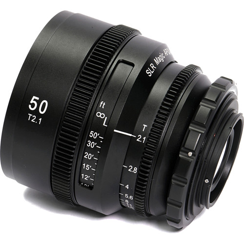 SLR Magic APO HyperPrime CINE 50mm T2.1 Lens (EF Mount)