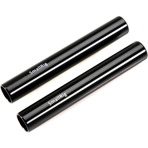 SmallRig 15mm Aluminum Rod (Pair Black 4