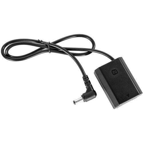 SmallRig 2.1mm DC Barrel to NP-FZ100 Dummy Battery Power Cable (23.6