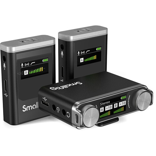 SmallRig Forevala W60 2-Person Compact Wireless Microphone System (2.4 GHz)