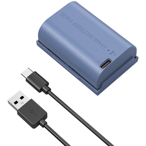 SmallRig LP-E6NH USB-C Battery (2400mAh Blue)