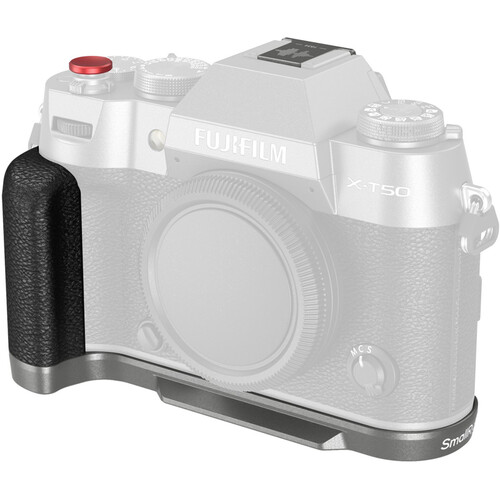 SmallRig Silicone L-Shape Grip for FUJIFILM X-T50 (Charcoal Silver)