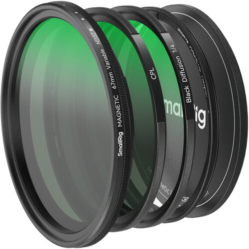 SmallRig 5-in-1 Attachable Filter Kit (67mm)