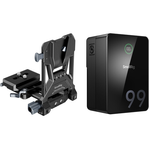 SmallRig VB99 Pro mini Battery Kit with Folding V-Lock Plate (6800mAh V-Mount)