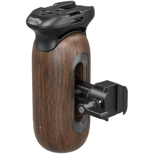 SmallRig Wooden Side Handle with NATO Clamp