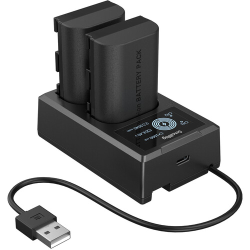 SmallRig E6P-BR26 Kit with 2 Batteries and 2-Bay USB Charger + Intelligent Display Kit