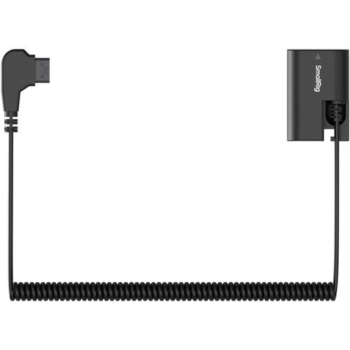 SmallRig DT-E6P Coiled LP-E6P Battery Dummy Cable (22.8