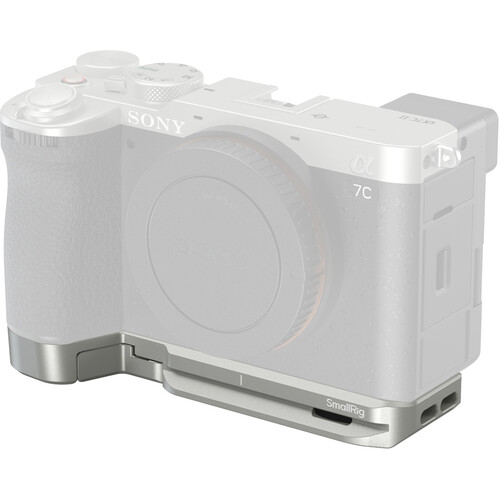 SmallRig Baseplate with AirTag Slot for Sony a7C II and a7CR (Silver)