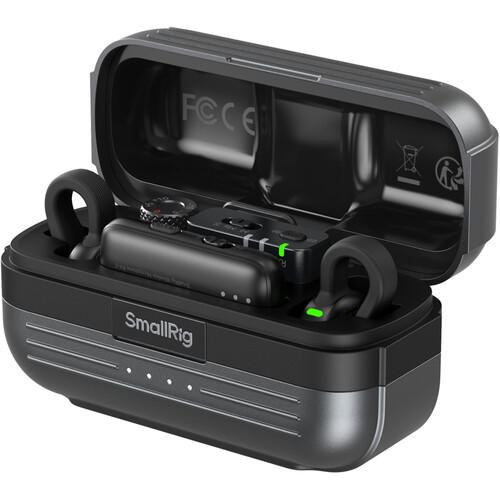 SmallRig S 70-A 2-Person Wireless Microphone System for Cameras and Mobile Devices (2.4 GHz Black)