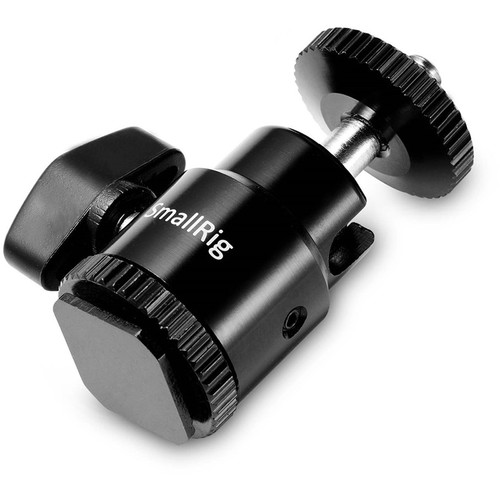 SmallRig Cold Shoe to 1/4" Threaded Adapter (Black) 761