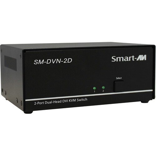 Smart-AVI SM-DVN-2D 2-Port Dual-Head DVI KVM Switch