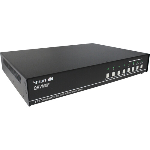 Smart-AVI QKVM-DP 4-Port DisplayPort KVM Multiview Switch