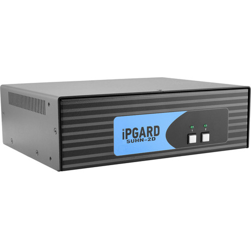 IPGard SUHN-2D 2-Port Dual-Head HDMI Secure KVM Switch