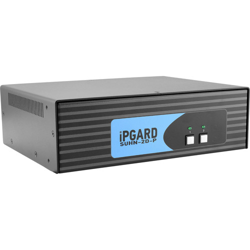IPGard SUHN-2D-P Secure 2-Port Dual-Head KVM