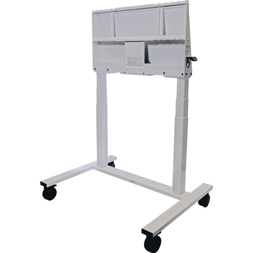 SMART Technologies FSE510W Electric Height-Adjustable Flat Panel Cart for Up to 86