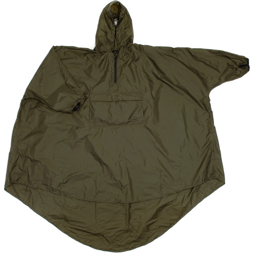 Snugpak Patrol Poncho, Waterproof, One Size, Lightweight, Suitable for Hiking, Camping, and Hunting, Olive