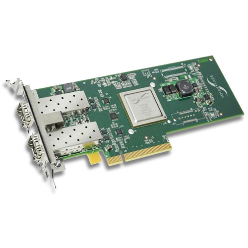 Solarflare SFN5122F Server Adapter and SFM10G-SR 10GBASE-SR Transceiver (Bundle)