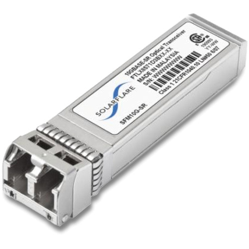 Solarflare SFM10G-SR 10GBASE-SR 850nm Multimode 10 Gb/s SFP+ Transceiver