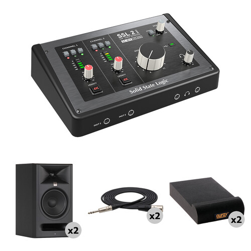 Solid State Logic SSL 2 MKII USB-C Audio Interface with Mixing Kit