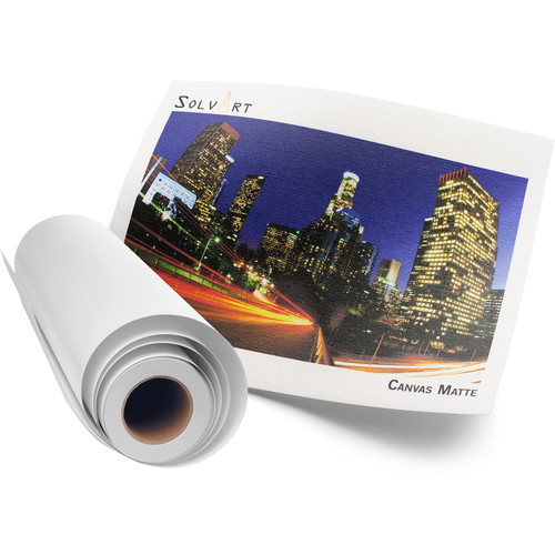 SolvArt Poly/Cotton Blend 300 Matte Canvas (50