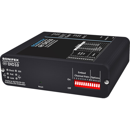 Sonifex AVN-DIO10 Dante to 3G/HD/SD-SDI Embedder/De-Embedder