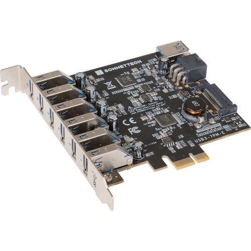 Sonnet Allegro 7-Port USB-A 3.2 Gen 1 PCIe Card
