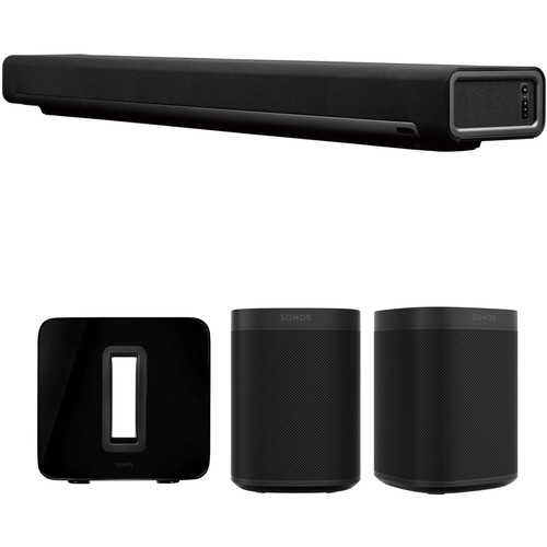 Sonos PLAYBAR Wireless Home Audio Kit (Black) B&H Photo Video