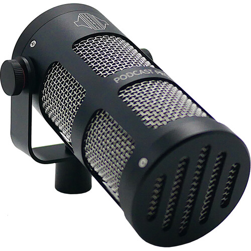 Sontronics PODCAST PRO Supercardioid Dynamic Broadcast Microphone (Black)