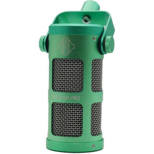 Sontronics PODCAST PRO Supercardioid Dynamic Broadcast Microphone (Green)