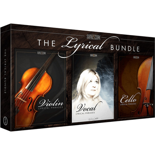 SONUSCORE Lyrical Bundle Cello Vocal and Violin Phrases for Composition and Sound Design (Download)
