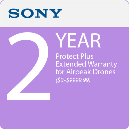 Sony 2-Year Protect Plus Extended Warranty for Airpeak Drones ($0-$9999.99)