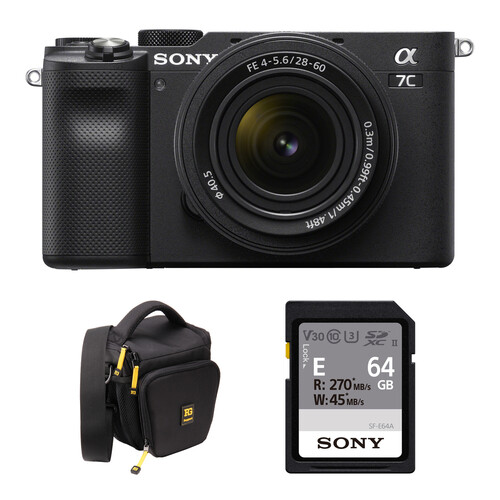 Sony Alpha a7C Mirrorless Digital Camera with 2860mm Lens and