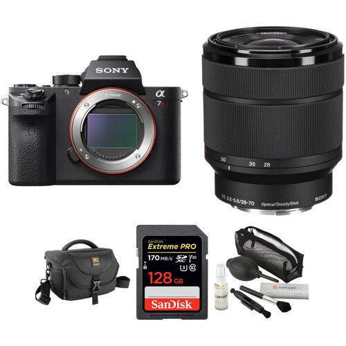 Sony kit. Sony Kit 28-70. Sony 28-70 3,5 Lens. Sony Alpha 7 II коробка. Фотоаппарат сони Альфа карта памяти.