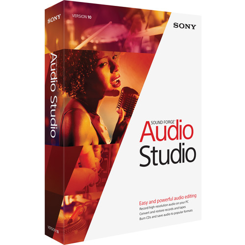 sound forge audio studio 10