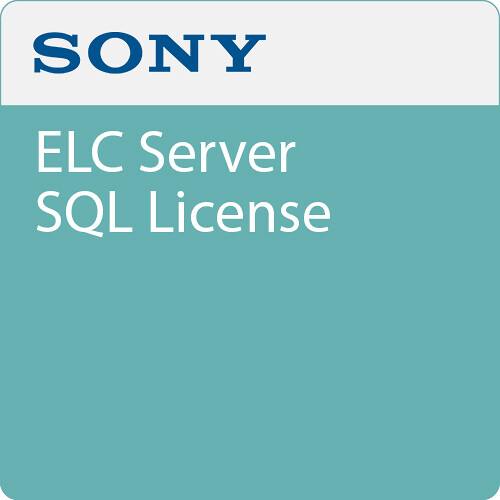 Sony ELC Server SQL License