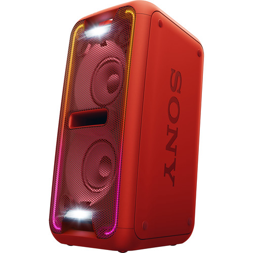 Sony GTKXB7 Portable Bluetooth Home Audio System (Red)