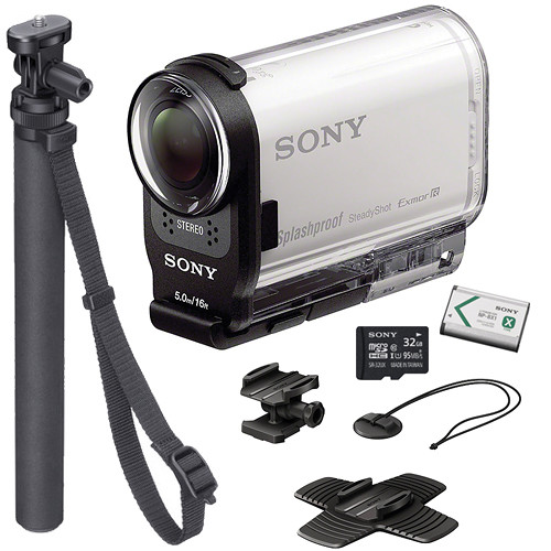 Sony HDR-AS200V HD Action Cam Summer Kit B&H Photo Video