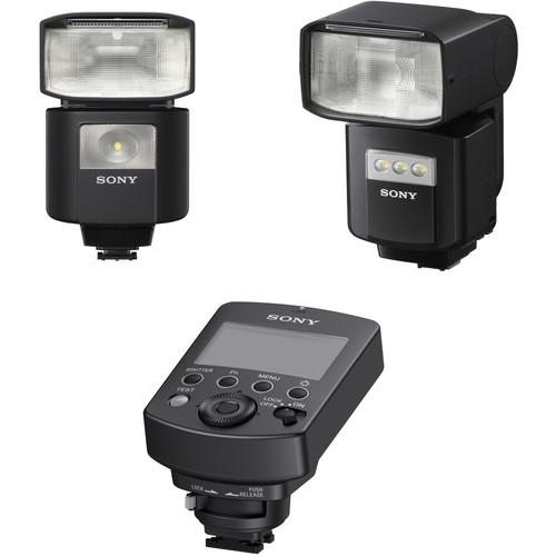 Sony HVLF45RM and HVLF60RM Flashes with Radio Commander Kit