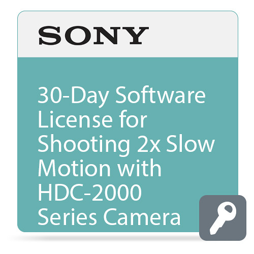 Sony 30-Day Software License for Shootin