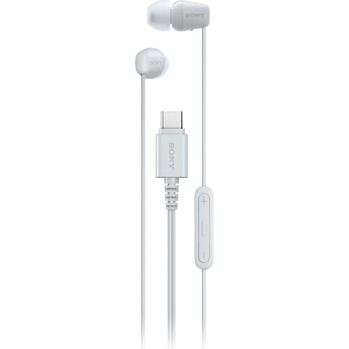 Sony IER-EX15C USB-C Wired In-Ear Headphones (White)
