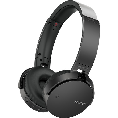 Sony MDRXB650BT/B Extra Bass Bluetooth Headphones, Black