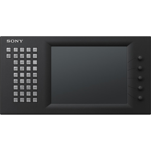 Sony Menu Panel for ICPX7000 Control Pan